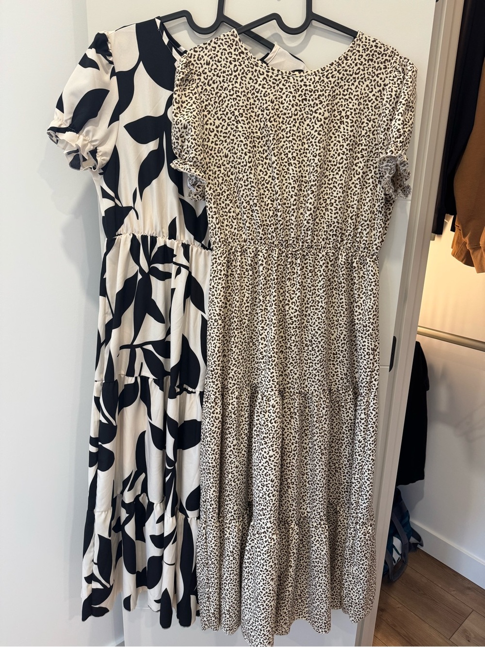 2 midi dresses